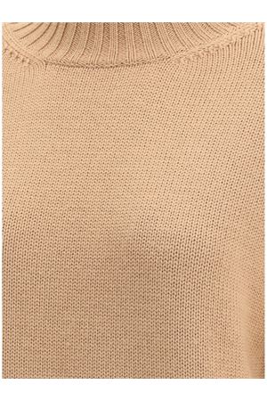 Brown virgin wool sweater FABIANA FILIPPI | MAD215F104L5581268